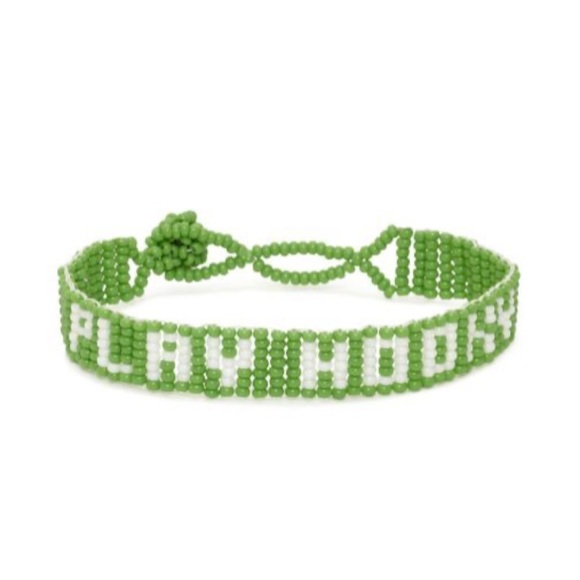 kate spade Jewelry - HP🎉 Kate Spade ‘Play Hooky’ Green Beaded Bracelet